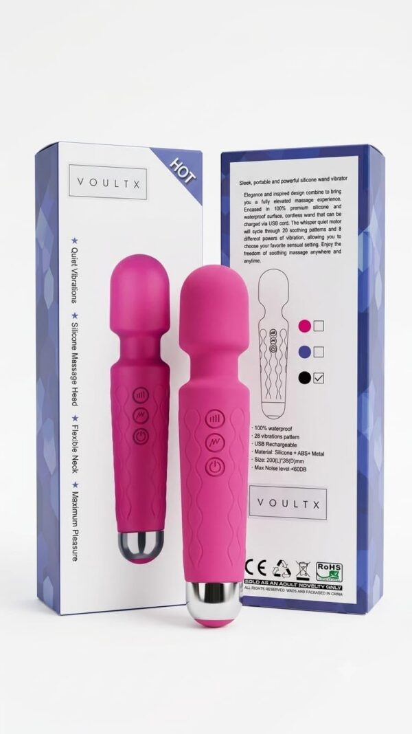 Voultx Full Body Massager for Women & Men, Rechargeable Wireless