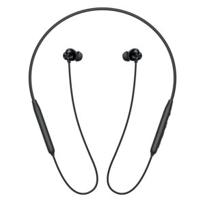 OnePlus Bullets Wireless Z2 ANC Bluetooth in Ear Earphones with Mic, 45dB Hybrid ANC, Bombastic Bass - 12.4 mm Drivers, 10 Mins Charge - 20 Hrs Music, 28 Hrs Battery (Booming Black)