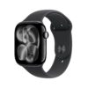 ap111 Series 11 Watch GPS 46mm Jet Black Aluminium Case with Black Sport Band - M/L