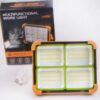 bsl5 Best USB & Solar Rechargeable LED Flood Light - 288 LED's Solar Light IP66 Waterproof Outdoor Light for Garden, Camping, Garage, and Emergency Use Solar Power Outdoor Working Light