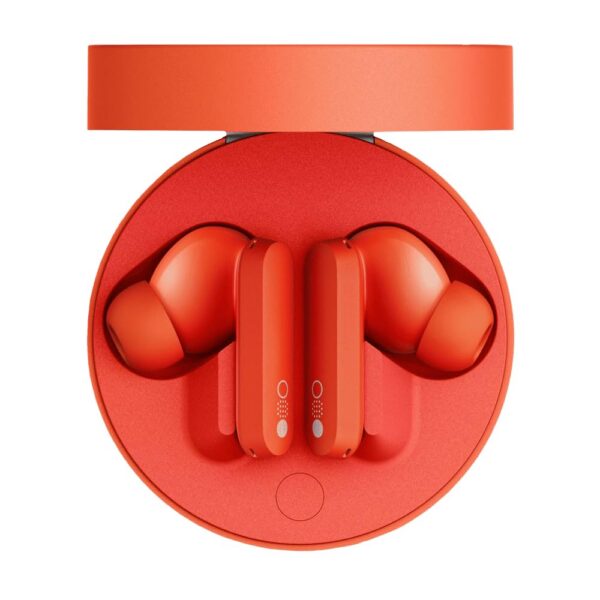 cmf2 CMF BY NOTHING Buds Pro TWS Earbuds, 45 dB Hybrid ANC, 10 mm Drivers, Ultra Bass, 39 Hrs Playtime, IP54, Bluetooth 5.3, Fast Charging, Clear Calls with 6 Mics, Low Latency Mode for Gaming (Orange)
