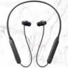 cmfnb1 CMF Wireless Bluetooth Neckband Pro, in Three Vibrant Colours - Dark Grey/Black Colour, White & Orange, with Deep Bass, Spatial Sound, ANC,Smart Dial & Fast Charging (Black/Dark Grey)
