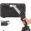 cs1 Cordless Mini Chainsaw 48V Rechargeable Electric Handheld Wood Cutter Portable One Hand Operated Pruning Saw with Battery Charger Kit for Cutting and Woodworking