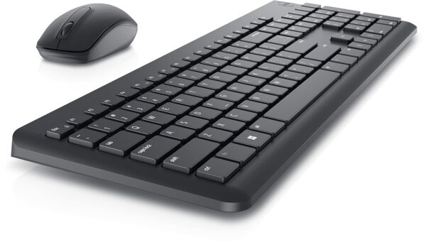 km322w1 Dell KM3322W Wireless USB Keyboard and Mouse Combo, Anti-Fade & Spill-Resistant Keys, up to 36 Month Battery Life, 3Y Advance Exchange Warranty - Black
