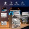 mcf4 Mini Cooling Fan, Strong Air Supply, Third Gear Turbine, White Portable Desktop Air Cooler