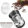 nr4 Nima Stainless Steel Multifunctional Electric Grinder & Coffee Maker, Mini Spice and Masala Grinder for Coffee Beans, Nuts and Grains, Durable Household Grinder for Home Kitchen