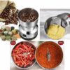 nr6 Nima Stainless Steel Multifunctional Electric Grinder & Coffee Maker, Mini Spice and Masala Grinder for Coffee Beans, Nuts and Grains, Durable Household Grinder for Home Kitchen