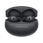 oneplus4-b OnePlus Buds 4 TWS Earbuds with Upto 55dB Real-time ANC, Adaptive Mode, Dual Drivers and DACs, 3D Audio, Upto 45hrs Music Playback, Dual-Device connectivity, 47ms Low Latency, Storm Gray (E513A)