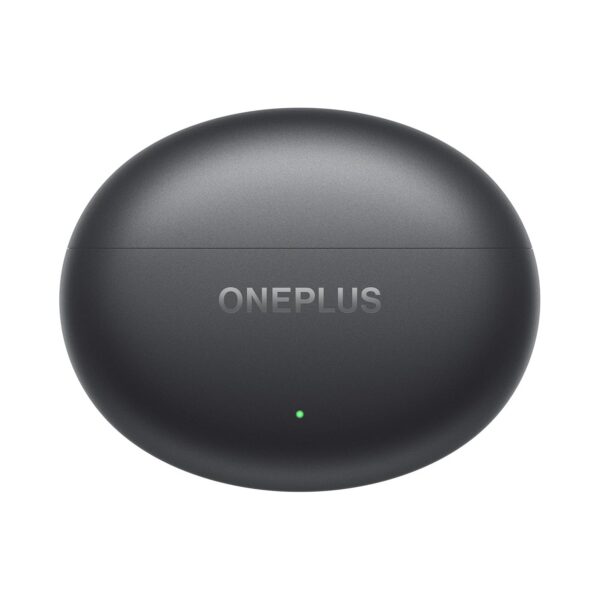 oneplus4b OnePlus Buds 4 TWS Earbuds with Upto 55dB Real-time ANC, Adaptive Mode, Dual Drivers and DACs, 3D Audio, Upto 45hrs Music Playback, Dual-Device connectivity, 47ms Low Latency, Storm Gray (E513A)