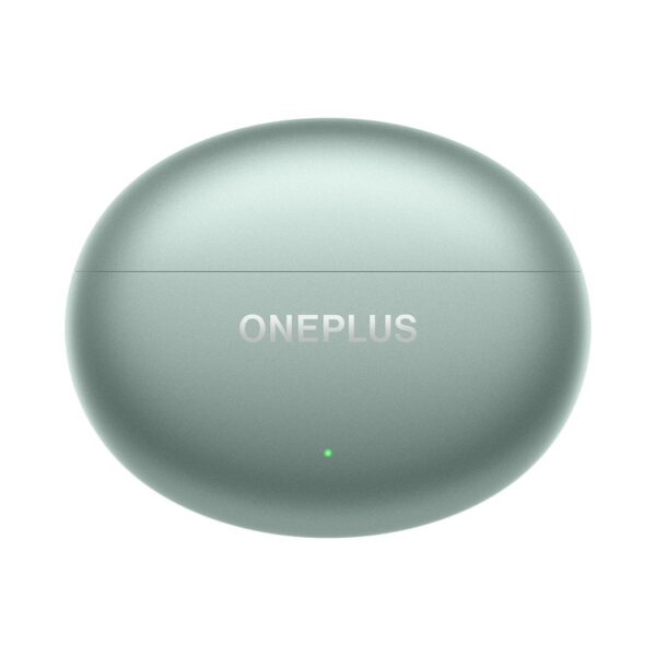 OnePlus Buds 4 TWS Earbuds with Upto 55dB Real-time ANC, Adaptive Mode, Dual Drivers and DACs, 3D Audio, Upto 45hrs Music Playback, Dual-Device connectivity, 47ms Low Latency, Zen Green