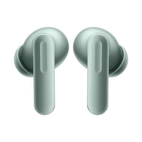OnePlus Buds 4 TWS Earbuds with Upto 55dB Real-time ANC, Adaptive Mode, Dual Drivers and DACs, 3D Audio, Upto 45hrs Music Playback, Dual-Device connectivity, 47ms Low Latency, Zen Green