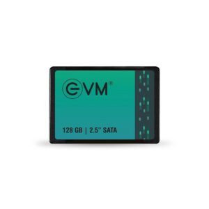 ssd128-1 EVM 128GB 2.5 Inch SATA III Internal SSD | Up to 550MB/s Read 500MB/s Write | 3D NAND Storage for Laptop Desktop Upgrade | 5 Year Warranty (EVM25/128GB)