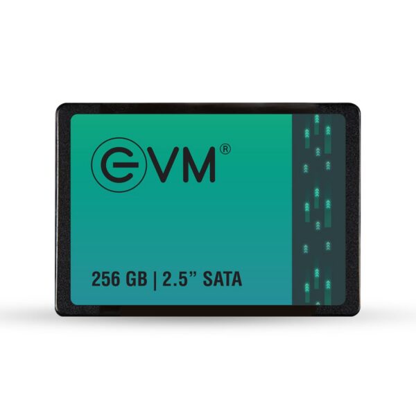 ssd256-1 EVM 256GB 2.5 Inch SATA III Internal SSD | Up to 550MB/s Read 500MB/s Write | Laptop Desktop Upgrade Storage | 5 Year Warranty (EVM25/256GB)