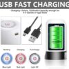 wd5 Automatic Water Dispenser Pump for Bottle USB Rechargeable Water Pump One Touch Electric Water Dispenser for 20L Bottle Portable Drinking Water Pump with Fast Flow Easy Installation for Home Office