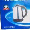 wk3 TOPSCARLETT Electric Kettle, 2.0L, 1500W, Stainless Steel, Auto Shut-Off, Boil Dry Protection, Detachable Jug, SC-20