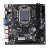 zh611 ZEBRONICS H61-NVMe Micro-ATX Motherboard for LGA 1155 Socket, Supports Intel 2nd & 3rd Generation Processors, M.2 Slot, 5.1 Audio, DDR3 1600 MHz, Ports (RJ45 | SATA | USB | HDMI)