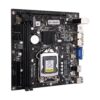 zh612 ZEBRONICS H61-NVMe Micro-ATX Motherboard for LGA 1155 Socket, Supports Intel 2nd & 3rd Generation Processors, M.2 Slot, 5.1 Audio, DDR3 1600 MHz, Ports (RJ45 | SATA | USB | HDMI)