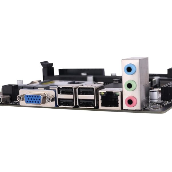 zh613 ZEBRONICS H61-NVMe Micro-ATX Motherboard for LGA 1155 Socket, Supports Intel 2nd & 3rd Generation Processors, M.2 Slot, 5.1 Audio, DDR3 1600 MHz, Ports (RJ45 | SATA | USB | HDMI)