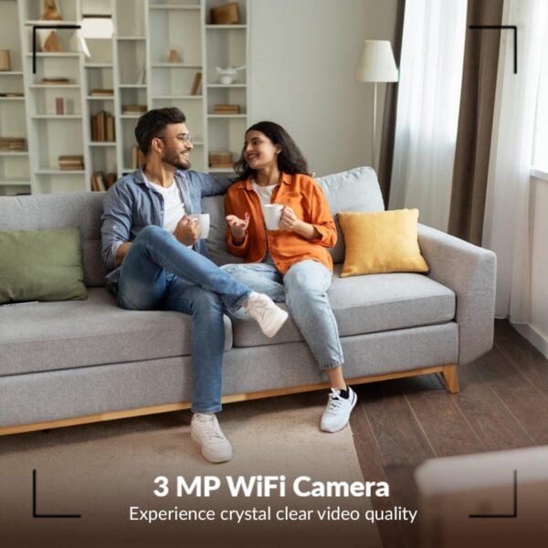 Version 1.0.0 CP PLUS 3 MP Resolution Smart Wi-fi Bulb Security Camera | 360° View | 2 Way Talk | Motion Tracking & Detection Alert | Built-in Siren | Advanced Night Vision | IR Distance 15 Mtr. | CP-T31A